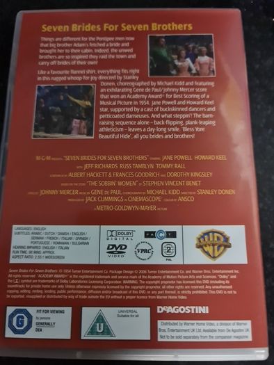Seven Brides for Seven Brothers  DVD