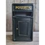 Post Box Small Cast Iron Dark Green Insert CH R MB10 G Image 2