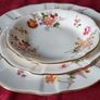 14 Piece Royal Crown Derby English Bone China Derby Posies Pattern Dinner & Tea Set For 2 Person Setting Made In England Image 6