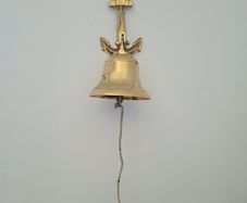 Vintage nautical brass bell