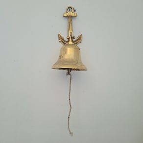 Vintage nautical brass bell