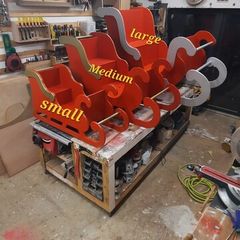 commercial Santa Sleighs