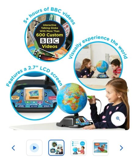 Leapfrog educational globe