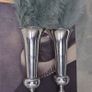 Xl Silver Cup Vase Decorative Cup Floor Vase Metal Vase Flower Vase 62cm Image 7