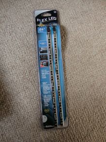 Blue LED Car Strip Lights