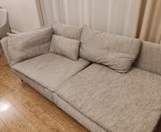 IKEA SODERHAMN 3-Seat Sofa Viarp Beige/Brown