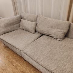 IKEA SODERHAMN 3-Seat Sofa Viarp Beige/Brown
