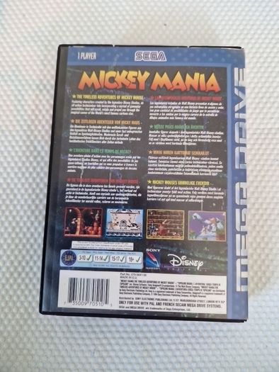 Mickey Mania Sega Mega Drive Arcade Retro Games Original
