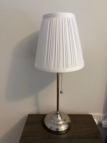 White Table Lamp - IKEA Arstid