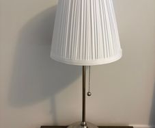 White Table Lamp - IKEA Arstid
