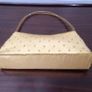 Ladies Gold Sequin Beaded Evening Wedding Bag Image 4