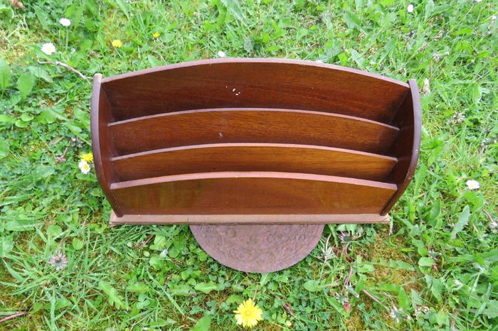 reclaimed wooden Pub menu holder