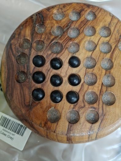 Solid Wood  Solitaire Solo Game