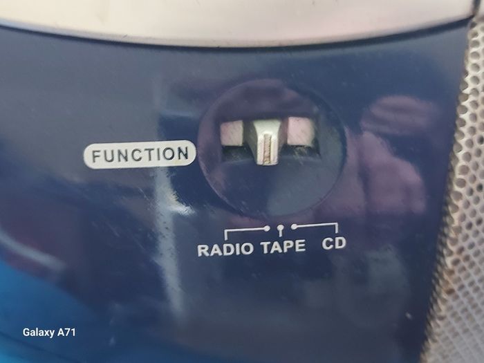 BUSH Portable CD Player with Radio Cassette Recorder, Radio and Tapes working fine, CD Player not playing