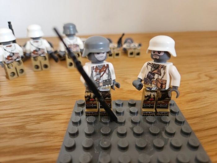 Lego Compatible WW2 German winter soilders New