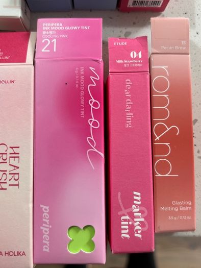 Korean viral lip products new