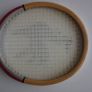 Vintage Le Coq Sportif Wooden Squash Racket with Case Image 5