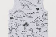 H&amp;m tank top dinosaur print 8/10 year old PRICE 9 euro