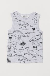 H&m tank top dinosaur print 8/10 year old PRICE 9 euro
