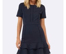 Forever New Audrey Layered Tea Dress