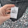 Brand New with tags Next Age 8-9 years Silver Sequin Pinafore Dress And T-Shirt Set Image 6