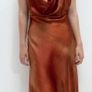 Zara Satin Dress Image 2