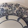 Fabulous & Unusual Large Blue and White 12.5" Charger or Display Plate by Wood & Sons in the Aesthetic Movement Inspired "Arabesque" Pattern Image 2