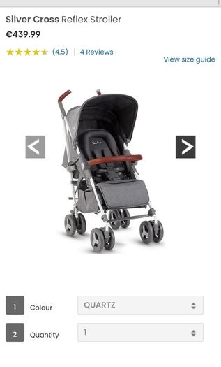 Silvercross Marie Chantel stroller