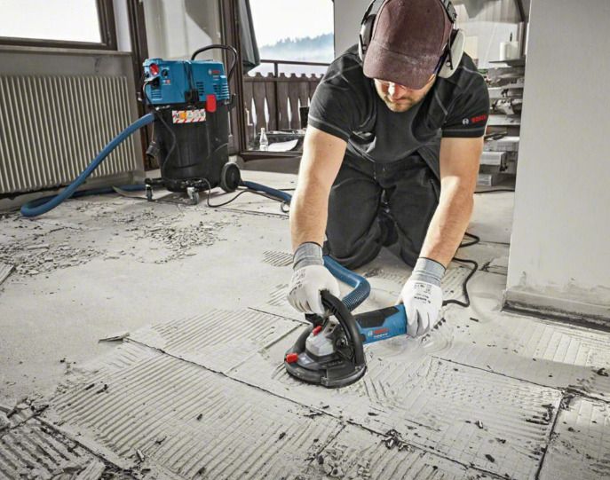 Bosch GBR 15 Cag Concrete Sander 125mm 1500W