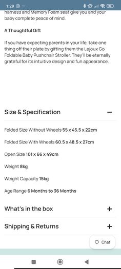 Lejoux travel stroller green and gold