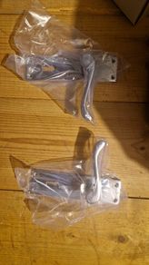 Door Handles - Polished Chrome Scroll Lever