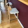 EZ Living Oak Bar Stools - Brand New (3 chairs) Image 3