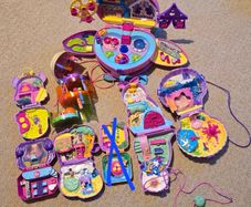 Lot of Polly Pocket toys for a girl