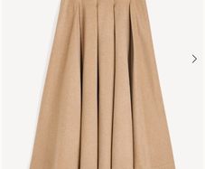 Designer wool skirt by Malene Birger
