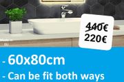 LED Bathroom Mirror Demister Antifog Defogger Fog Free
