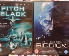 Pitch Black & Riddick Dvd Bundle Vin Diesel Sci-fi Movies