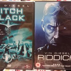 Pitch Black & Riddick Dvd Bundle Vin Diesel Sci-fi Movies