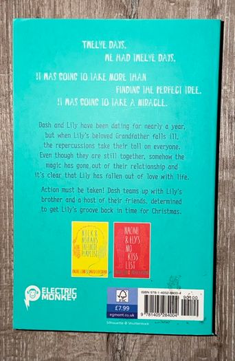 The Twelve Days of Dash & Lily (by Rachel Cohn and David Levithan) Book