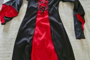 Vampire Maxi Dress with Hood