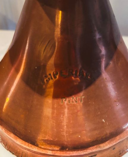 Antique 19th Century Copper "Haystack" Spirit & Ale Measure Set - 6 Graduating Jugs