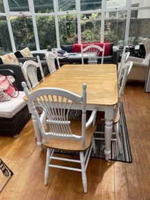 dining room table and chairs