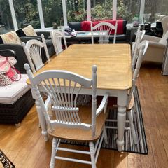 dining room table and chairs