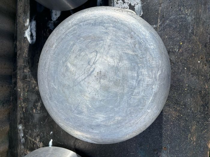 3 Aluminium catering kitchen large pots x3