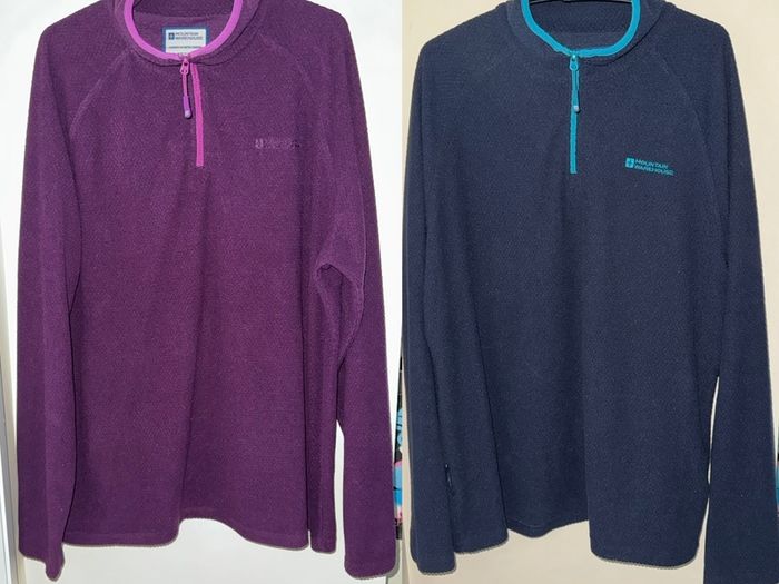 Mountain Warehouse 1/4 Zip Honeycomb Pattern Fleeces