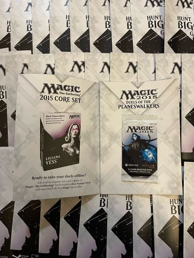 Magic The Gathering TCG 2015 Booster Packs Brand New Sealed Job Lot Bundle