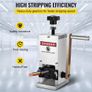 Wire Stripping Tool 1.5-25mm Cable Wire Stripping Machine with 1 Cutting Blade Wire Image 6