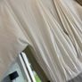 COS Gathered Zip-up Dress Off-white Grey / Brown Knee Length MIDI Size EUR 34 XS Image 5