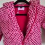 Agatha Ruiz de la Prada Girls Red Heart Print Coat Jacket. Size 6 Image 2