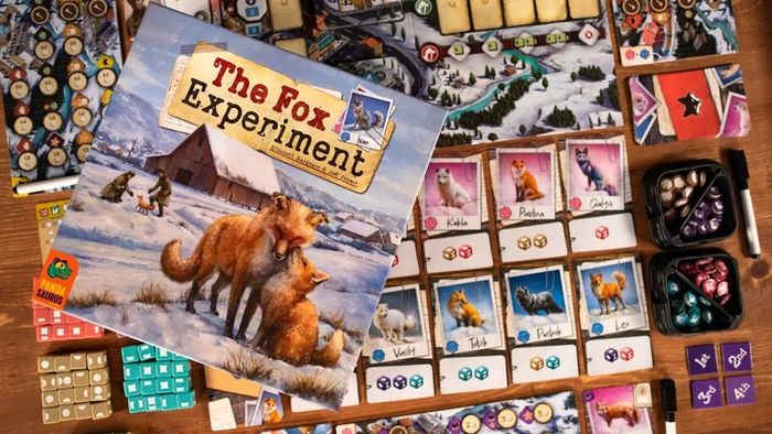 Fox Experiment: Kickstarter Edition + 5-6 Player Expansion + Neoprene Mats