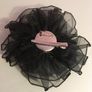 Black Fascinator Hair Clip  or  Large Corsage Style Brooch Image 5